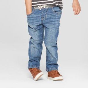 Toddler Boys' Pull-On Straight Fit Jeans - Cat & Jack™ Size 2T